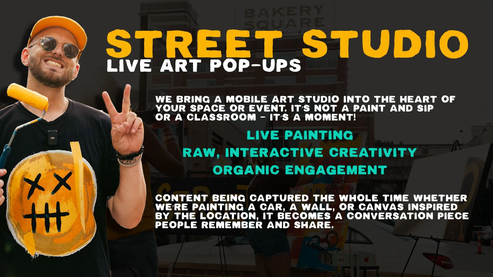 VC2 STREET STUDIO PAINTING POP UP EVENTS - BOOK HERE 🗓️ — VC2ART